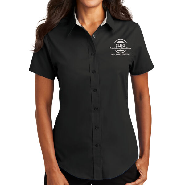 Ladies Short Sleeve Easy Care Shirt Thumbnail