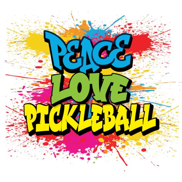 PB90W Peace, Love, Pickleball Thumbnail